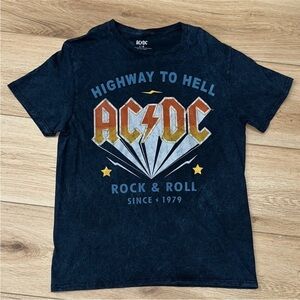AC/DC Highway to Hell Navy Blue Women’s T-Shirt